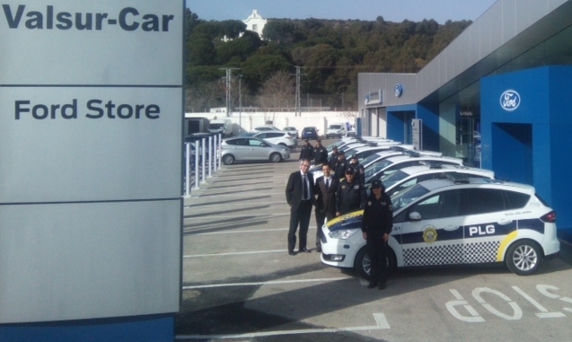 Ford Valsur Car entrega una flota a la Policía Local de Gandia