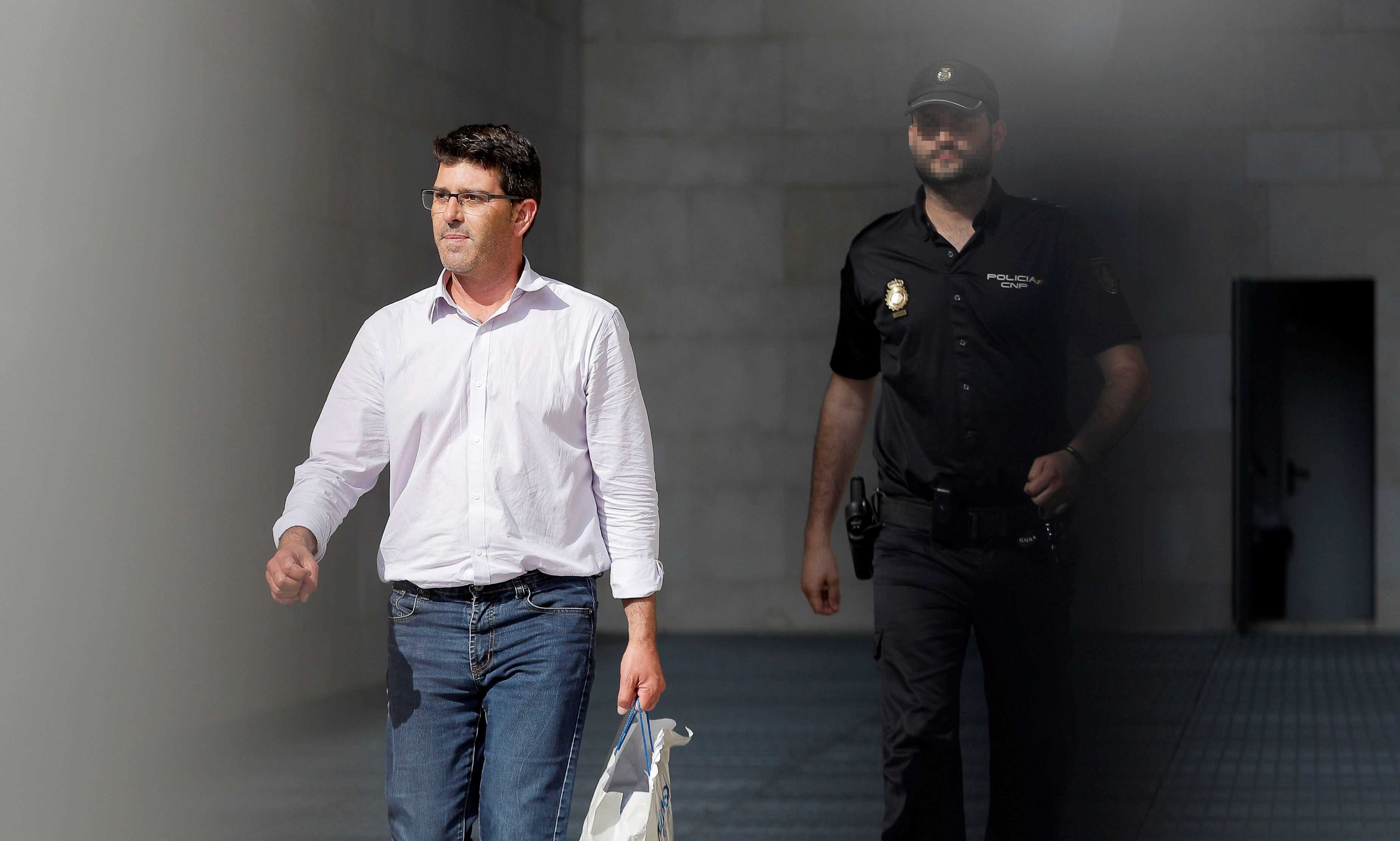 Jorge Rodríguez, presidente de la Diputación de Valencia. Foto: EFE/MANUEL BRUQUE - 