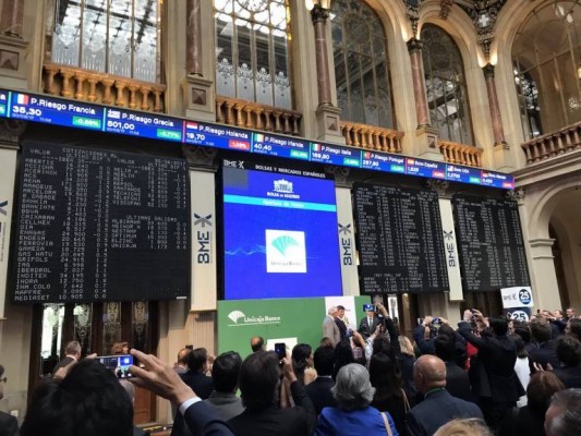 Unicaja Banco ha elevado su capitalización un tercio en su primer año en bolsa