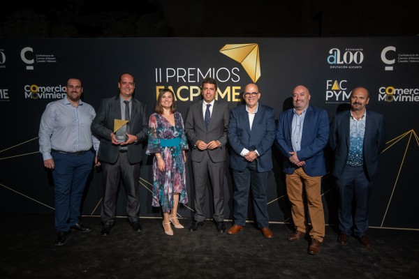Gala de entrega de los II Premios 'Comercio en Movimiento' de Facpyme 2022 (Fotos: Rafa Molina)