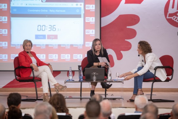 Debate Barceló-Adsuar por la candidatura del PSOE a la Alcaldía de Alicante (Fotos: Rafa Molina) 