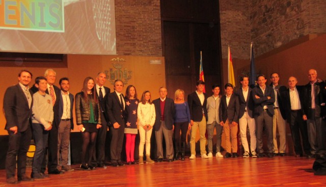 Club de Tenis Valencia alza 38 galardones en la Gala del Tenis de la CV
