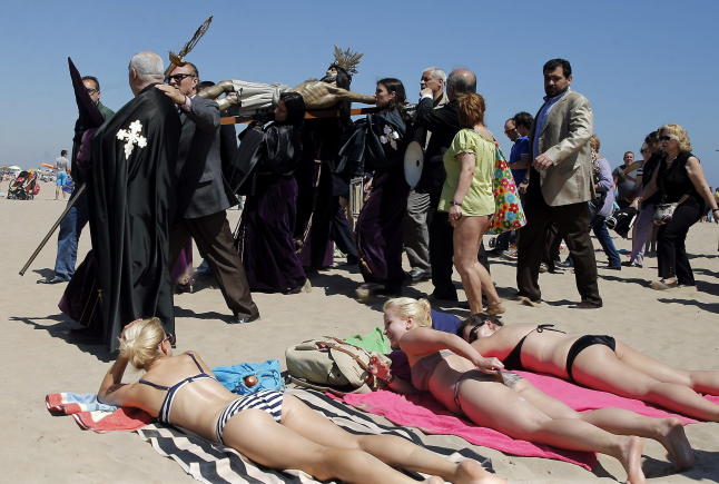 La processó va per dins