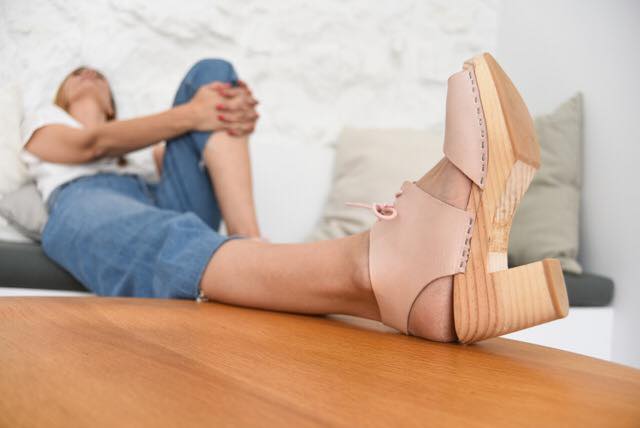 Unos zapatos de Fusta, la firma de  Patricia Ariño - 