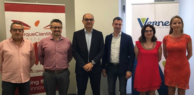 Verne Group se vincula al 
Parque Científico de la 
UA para impulsar la innovación y el talento