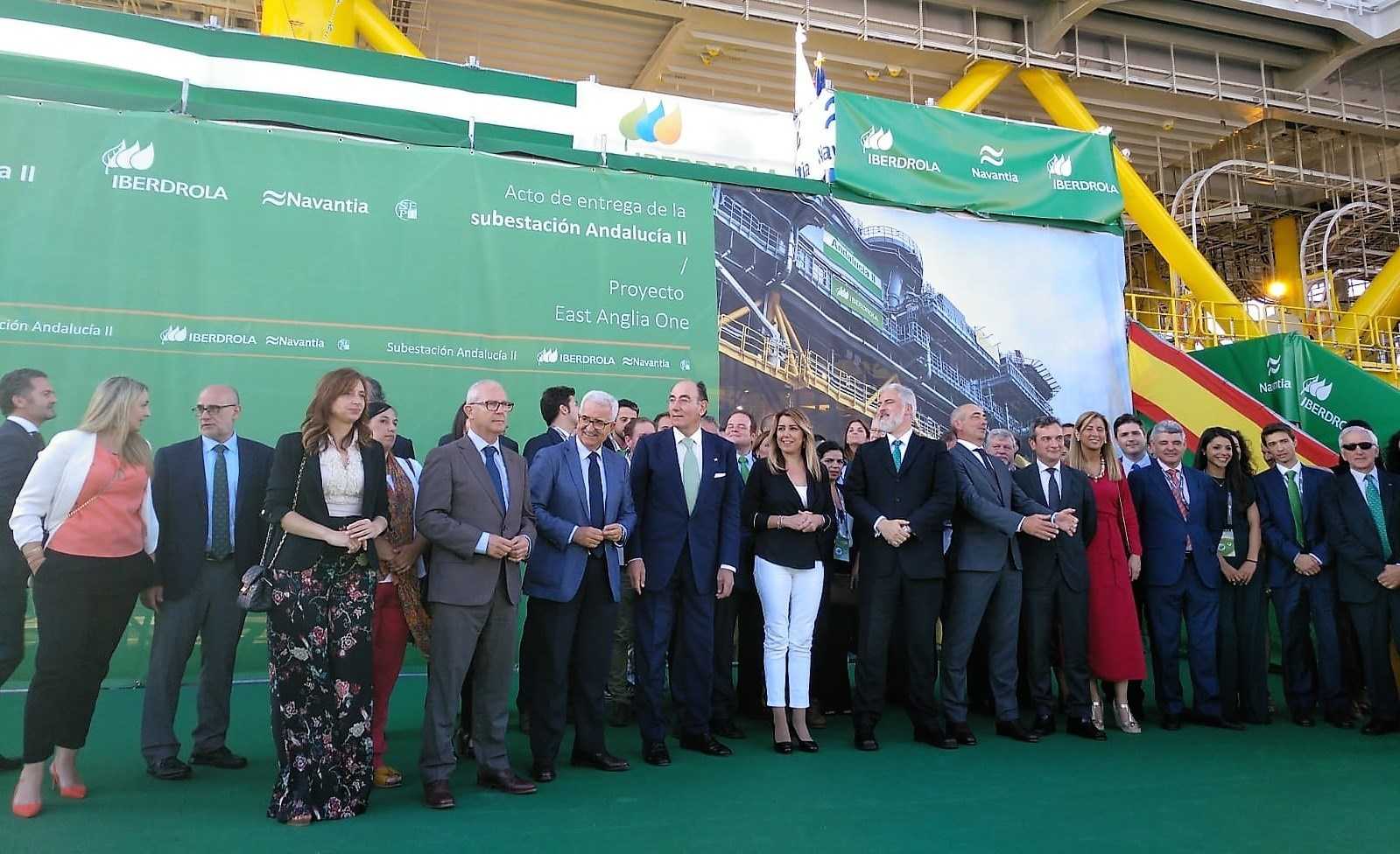 Iberdrola recibe de Navantia la mayor subestación marina en corriente alterna construida