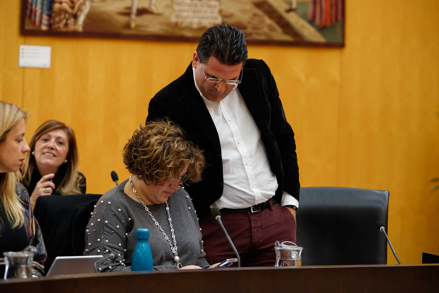 Caselles y González de Zárate. Foto: PEPE OLIVARES - 