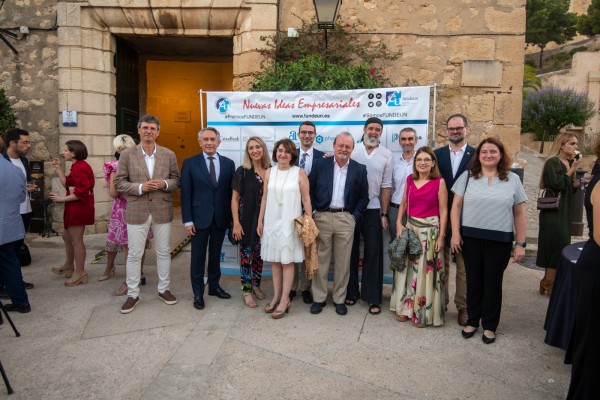 Gala entrega de Premios Nuevas Ideas Empresariales de Fundeun en Alicante 2022. (Fotos: RAFA MOLINA)