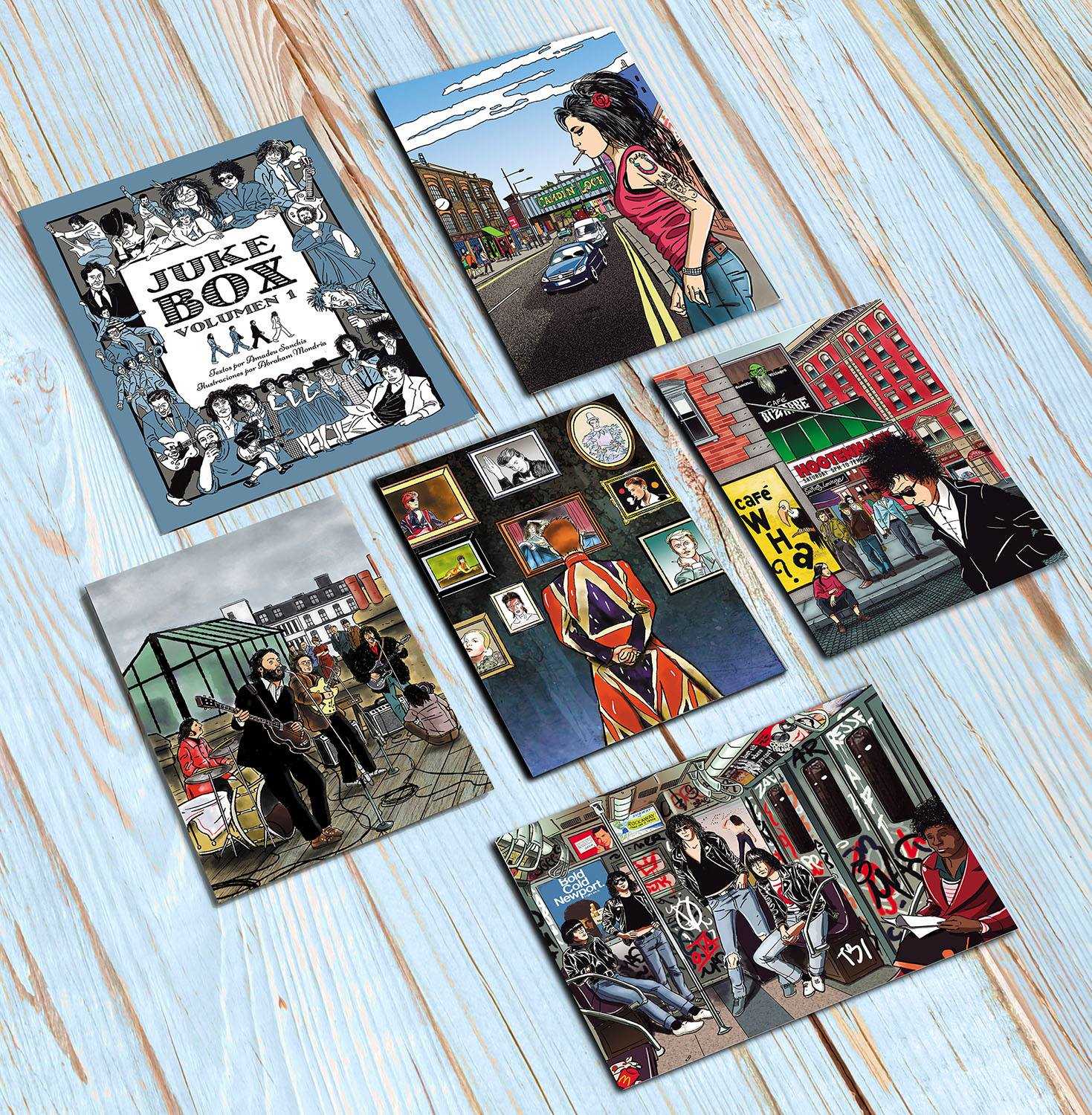 El estudio de artesanía Barraca Crafts participa en el evento con su colección de láminas 'Jukebox'   - 