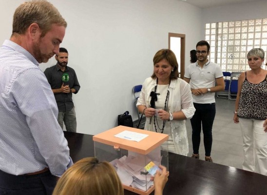  Bonig, tras votar: 
