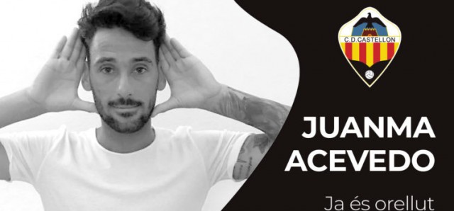 El Castellón incorpora al extremo alicantino Juanma Acevedo