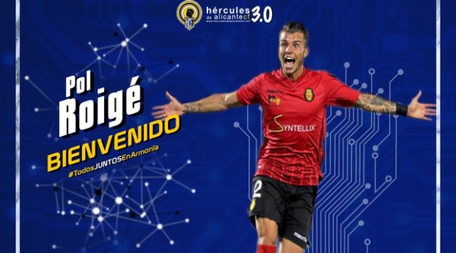El Hércules logra la cesión de Pol Roigé