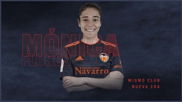 Mónica Flores, segundo refuerzo del Valencia CF Femenino