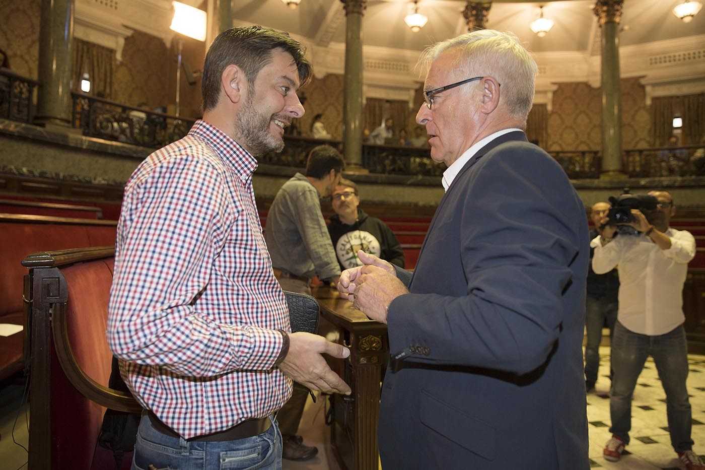 Carlos Galiana y Joan Ribó. Foto: MARGA FERRER - 