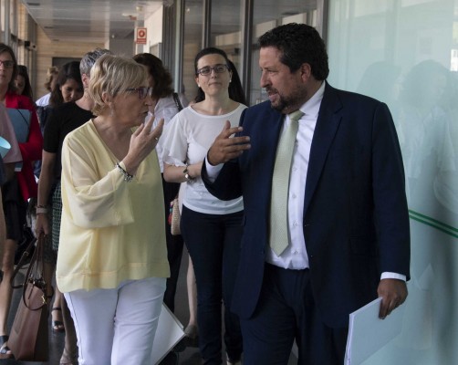 Barceló y Moliner entierran la 'era Montón' de enfrentamientos por el Provincial de Castellón