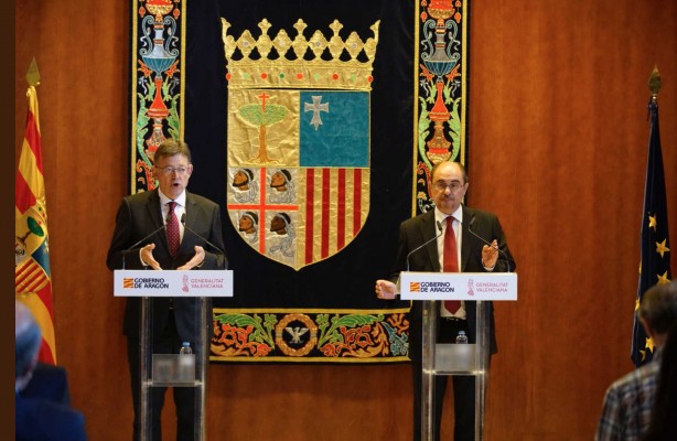 La Comunitat y Aragón exigen más inversión del Gobierno al tramo València-Zaragoza