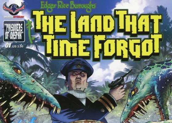 'La tierra olvidada por el tiempo' vuelve en cómic la isla mágica del creador de Tarzán