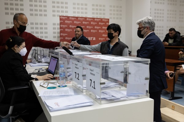 Elecciones en la Cámara de Comercio de Alicante (Fotos: PEPE OLIVARES)