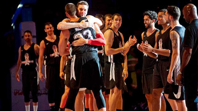 Los Amigos de Marc Gasol derrotan a los Amigos de Pau (95-91)  