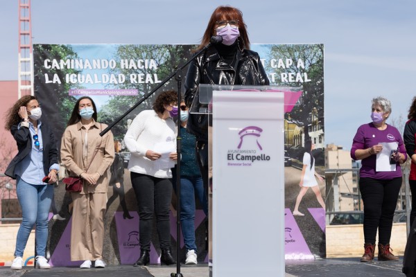 Jornada de celebración del 8M en El Campello (Fotos: PEPE OLIVARES)