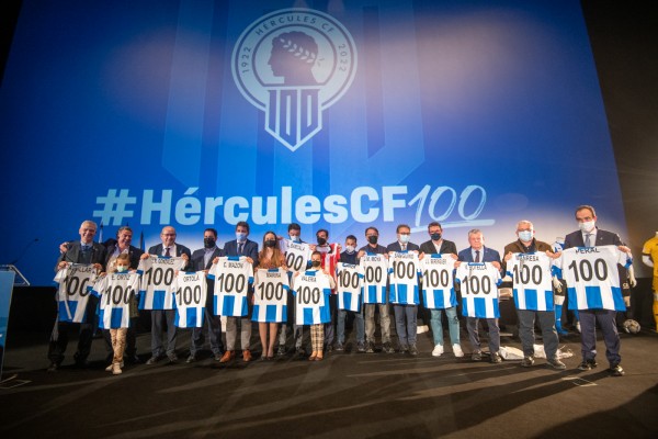 Acto de presentación del Centenario del Hércules CF (Fotos: RAFA MOLINA)