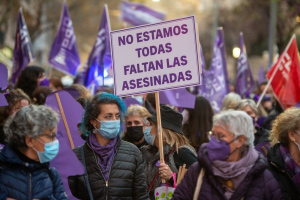 Manifestación 8M en Alicante (fotos RAFA MOLINA)