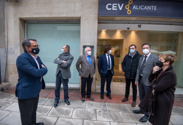 Junta Directiva de CEV Alicante (Fotos RAFA MOLINA)