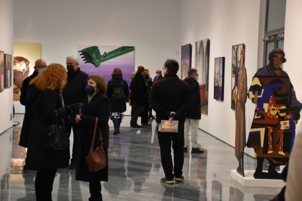 Exposició Antològica d'Antoni Miró al Cada Ivam Alcoi (fotos RAFA CERDÁ)