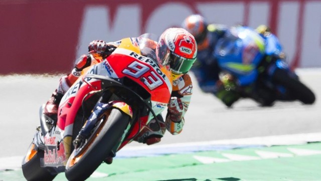Lección magistral de Marc Márquez en Sachsenring
