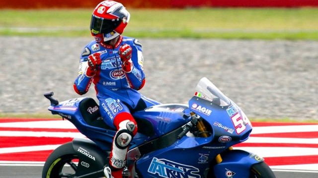 Pasini acaba líder sin cambios casi desde el principio