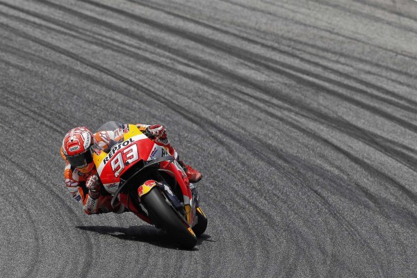 Márquez mantiene su idilio con Sachsenring y Lorenzo saldrá tercero