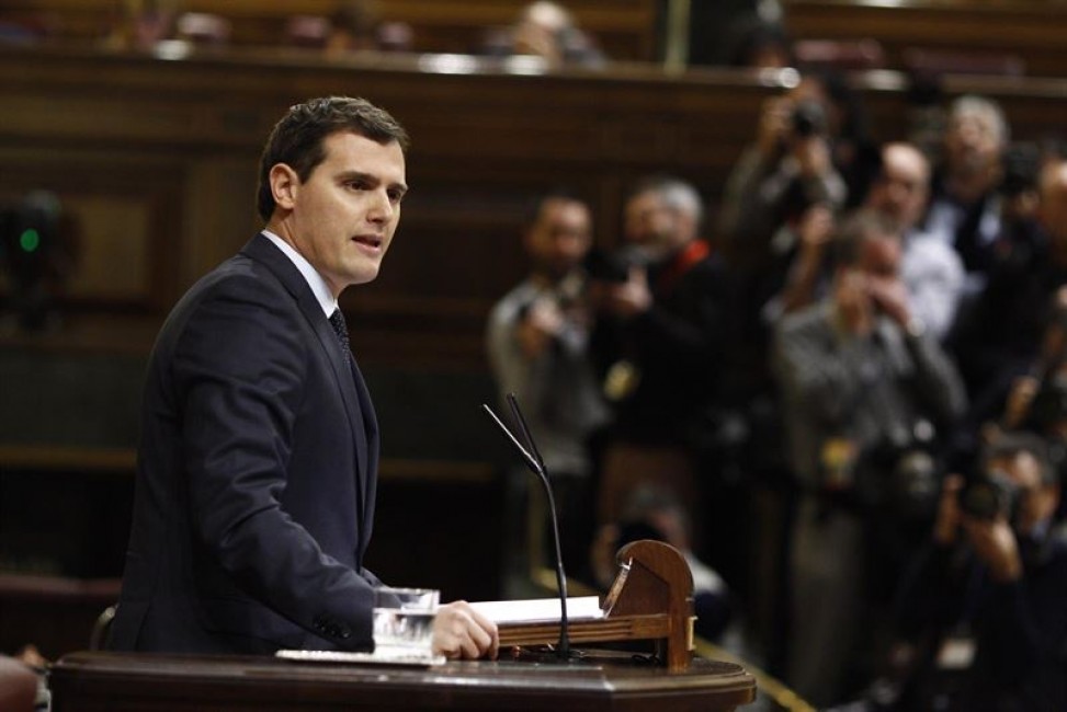 Albert Rivera durante su intervención - 