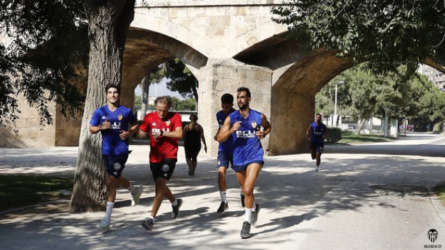 El Valencia completa 14 sesiones de trabajo en los seis primeros días de pretemporada