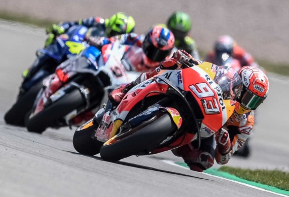 Márquez cumple con los pronósticos y vuelve a ganar en Sachsenring  