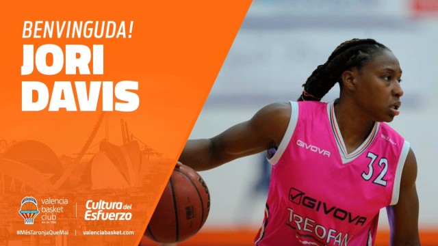 Jori Davis cierra la plantilla de Valencia Basket