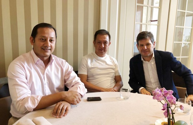 Mateu y Murthy se desplazan a Turín con Peter Lim