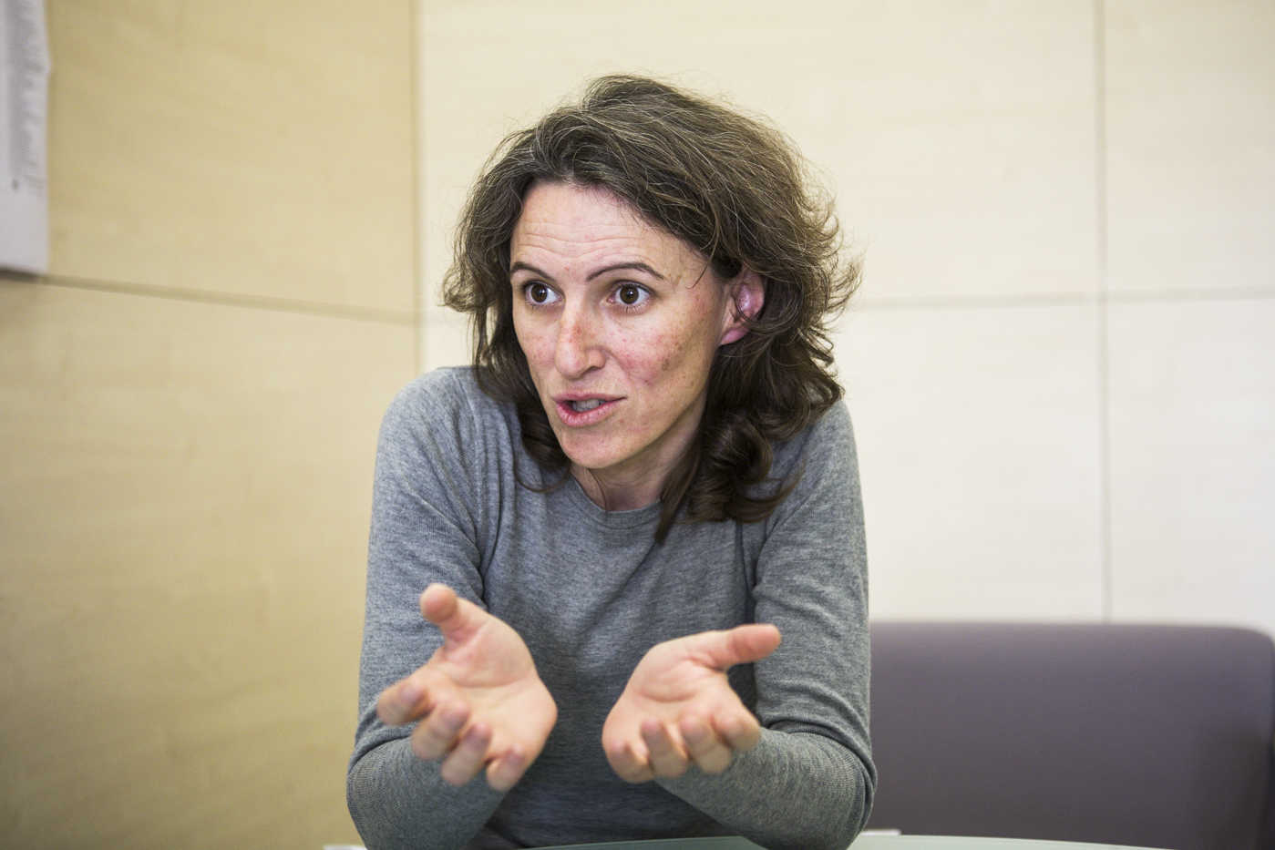 La concejal de Vivienda, María Oliver. Foto: EVA MÁÑEZ - 