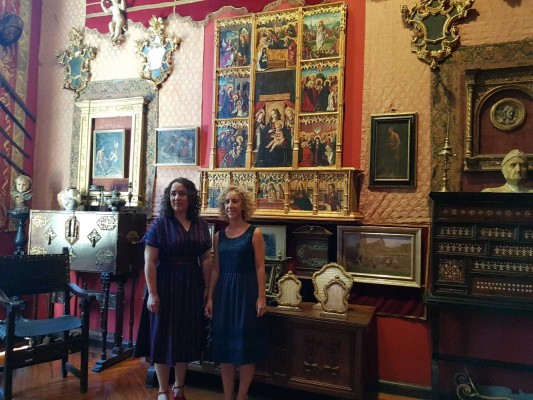 El 'Retablo de los siete gozos' luce restaurado en el  Museo de José Benlliure de València
