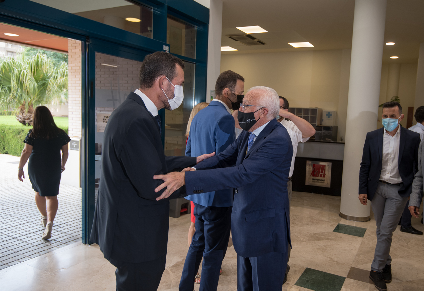 Apertura del curso 2021-22 en la UMH de Elche (fotos RAFA MOLINA)