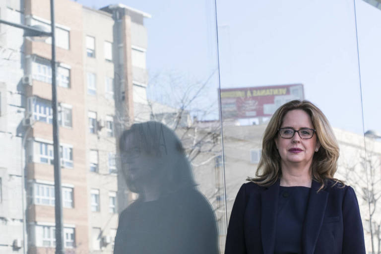 Helena Beunza, directora general de la Entitat Valenciana d'Habitatge i Sòl (EVHa). Foto: EVA MÁÑEZ - 