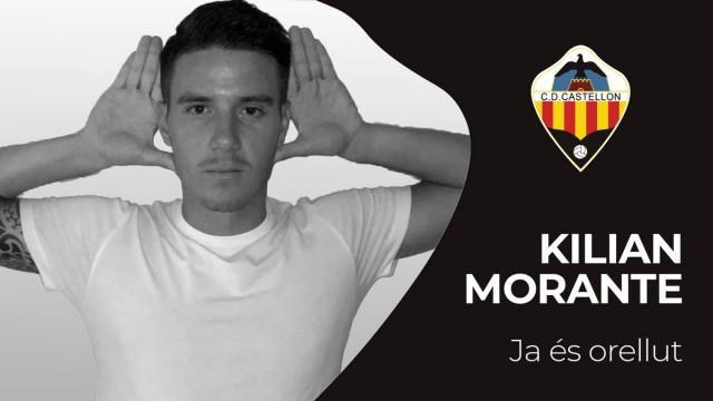 El extremo alicantino Kilian Morante ficha por el Castellón