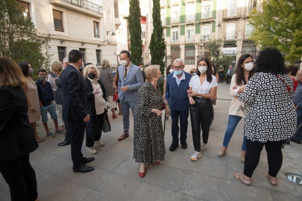 Toni Miró, fill predilecte de la ciutat d'Alcoi (fotos RAFA MOLINA)