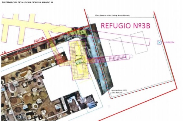 Un informe de Elche propone la protección BRL de los refugios de Mercado Central y Clot de Galvany