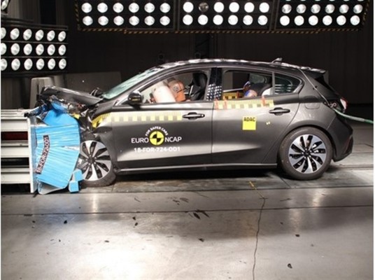 El Ford Focus y el Volvo XC40 reciben 5 estrellas en los últimos test de seguridad de Euro NCAP
