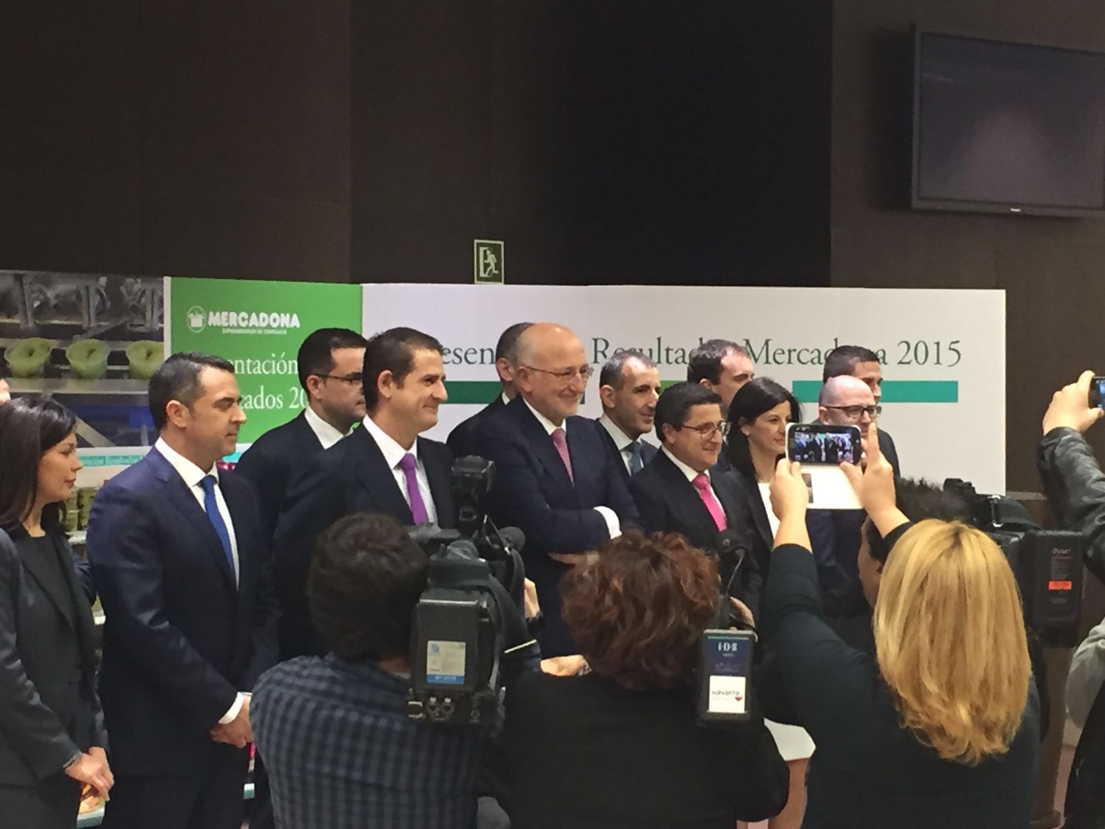 Comité  de dirección de Mercadona. Foto: EVA MÁÑEZ - 