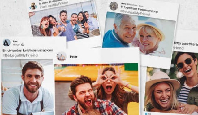 #BeLegalMyFriend, una campaña pionera en España contra el intrusismo en viviendas turísticas