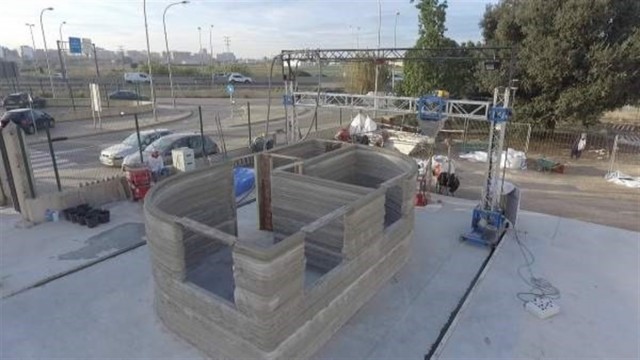 Una 'startup' valenciana presentará la primera casa construida in situ con una impresora 3D en España