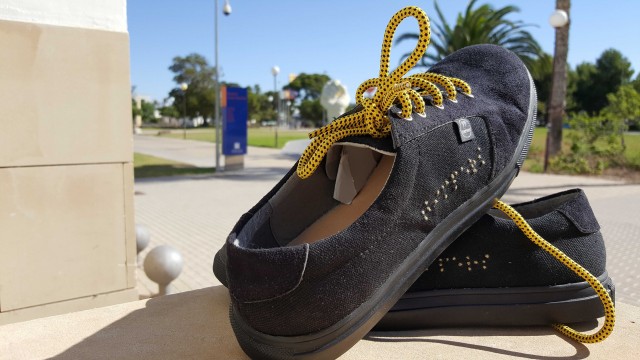 Timpers, premio para las zapatillas creadas por personas invidentes