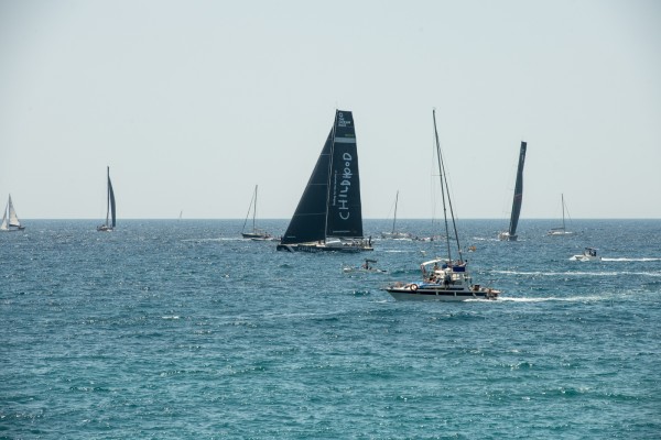 Salida de la última etapa de la Ocean Race Europe (Fotos: RAFA MOLINA)