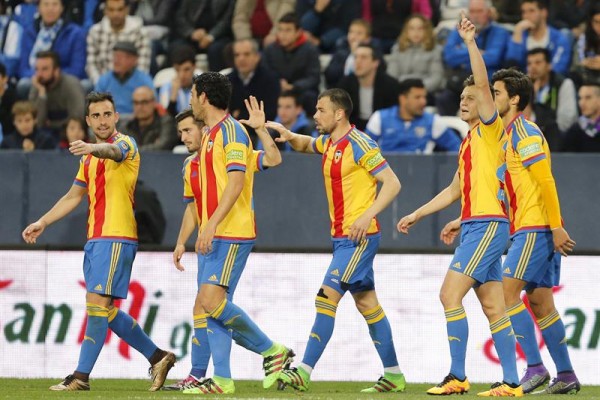 Menuda actitud la de los futbolistas del Valencia...